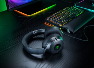 Razer Kraken V4 X Sensa HD Haptics Edition: tapintható visszajelzéssel érkezik a vezetékes gamer headset