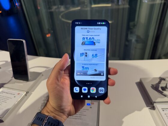 REDMI Note 17 Pro 5G: 8340 mAh-s akkumulátor 8,6 mm-es házban