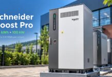 Schneider Boost Pro: egységenként 215 kWh-s energiatároló ipari és kereskedelmi épületekhez