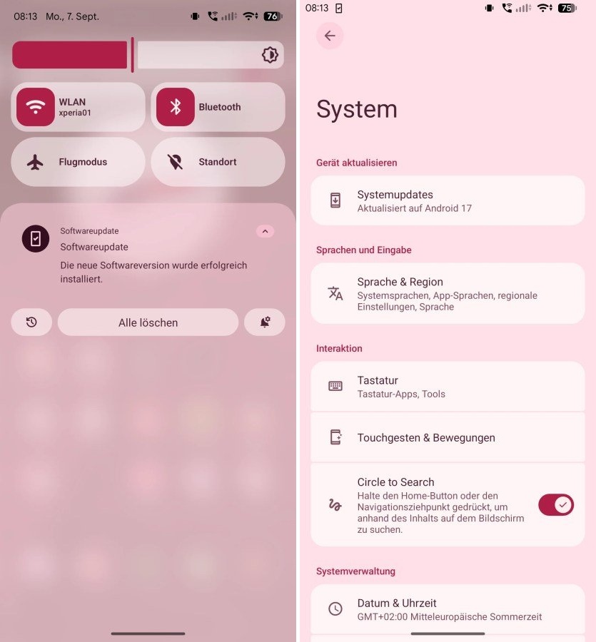 Az Android 17 öt Sony Xperia modellre érkezik, az Xperia 1 VI is megkapja a Desktop módot 1 Az Android 17 öt Sony Xperia modellre érkezik, az Xperia 1 VI is megkapja a Desktop módot