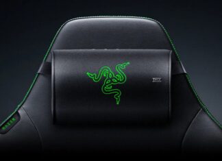 Razer Clio X: térhatású hangzás fejhallgató nélkül, gamer széktámlára szerelhető audiopárnával