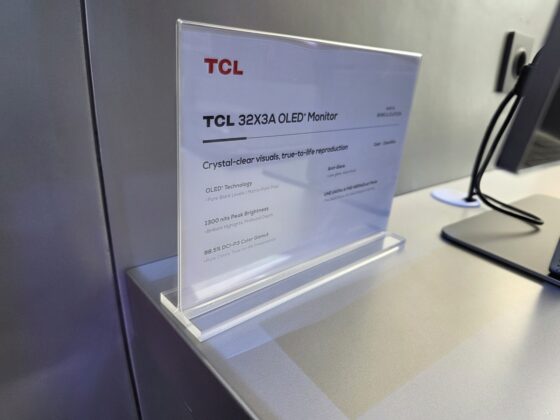 TCL 34C2A az IFA 2026-on: 34 hüvelykes QD-Mini LED ultrawide monitor akár 200 Hz-cel