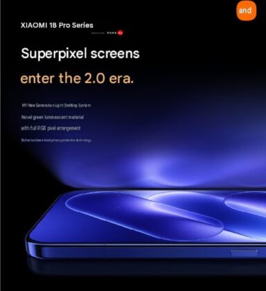 Xiaomi 18 Pro: Super Pixel 2.0 kijelző és hardveres betekintésvédelem érkezhet