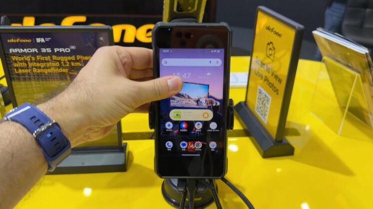 1,2 kilométeres lézeres távmérő került az Ulefone Armor 35 Próba
