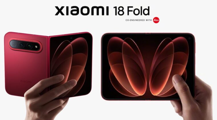 Xiaomi 18 Fold: 200 MP-es kamerával és 6000 mAh-s akkumulátorral érkezik a kompakt könyvszerű hajlítható