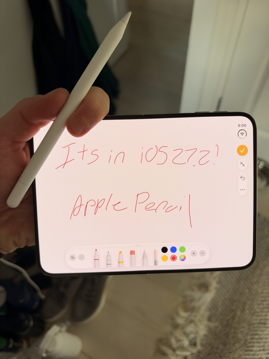 Az iPhone Duo az iOS 27.2-vel kapja meg az Apple Pencil USB-C támogatását 1 iPhone Duo