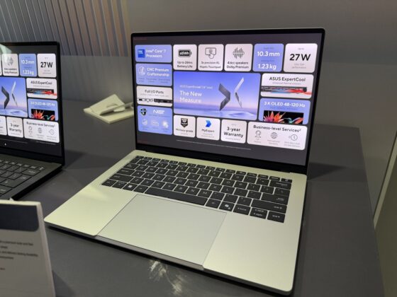 Bemutatkozott az ASUS ExpertBook A7: 10,3 mm-es üzleti laptop 3K OLED kijelzővel