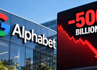AI-lufi vagy korrekció? Az Alphabet egy nap alatt közel 500 milliárd dollárt veszített piaci értékéből