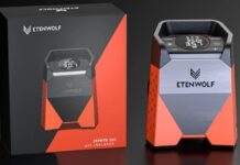 ETENWOLF Zephyr S3: gyors, akkumulátoros kerékfújó power bankkal és lámpával