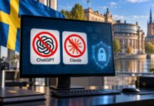 Svédország blokkolja a ChatGPT-t és a Claude-ot a kormányzati gépeken, a Copilot maradhat