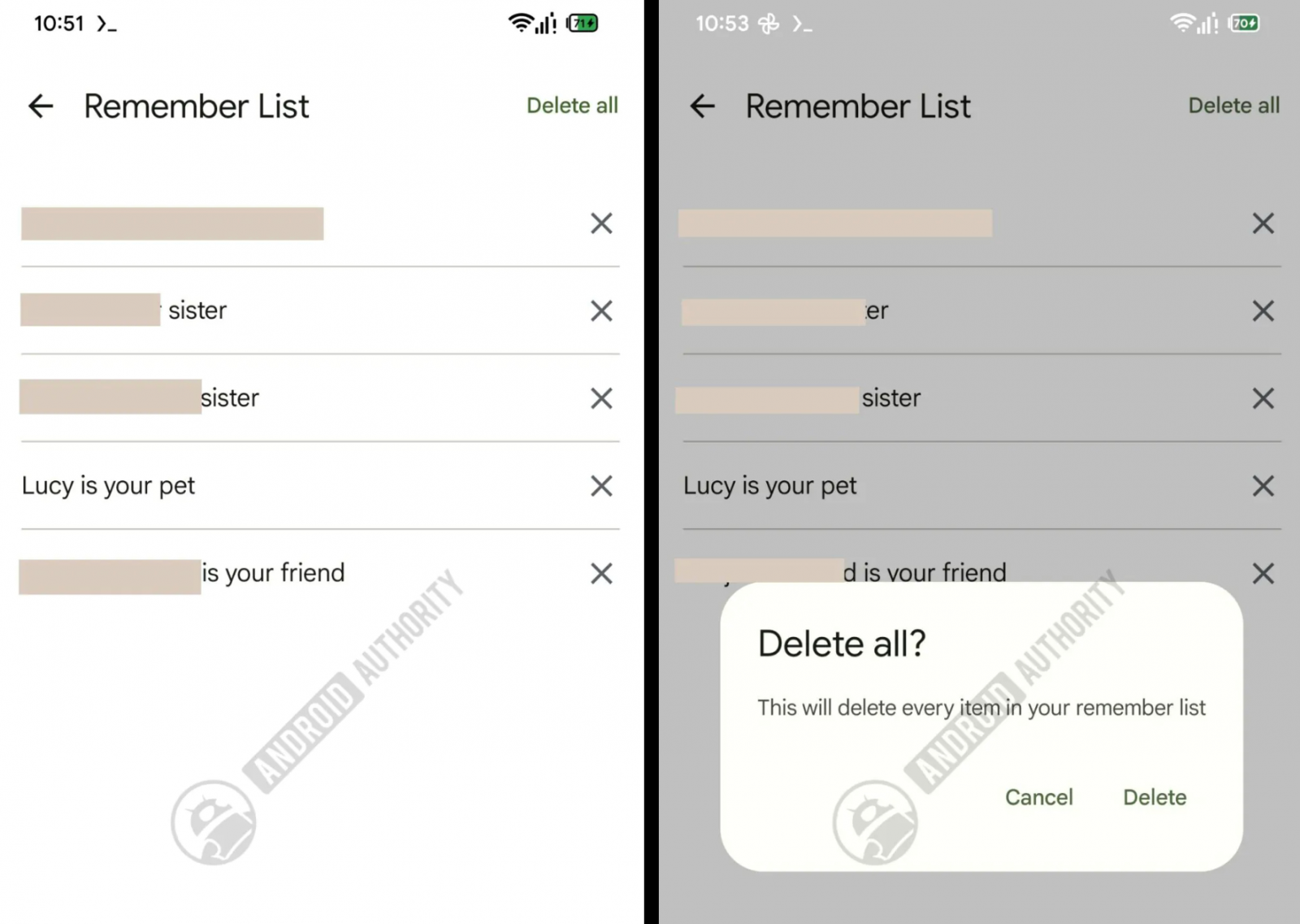 A Google Fotók „mindent elfelejt” gombot készíthet: az Ask Photos egy lépésben törölheti a megadott információkat
