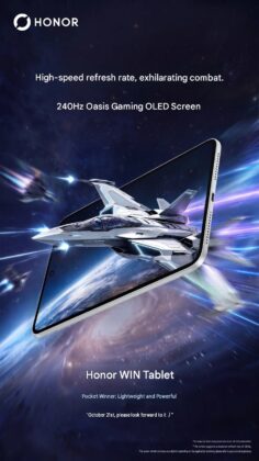Honor Win Tablet: 240 Hz-es OLED kijelzővel és 10 000 mAh-s akkumulátorral érkezik a kompakt gamer tablet