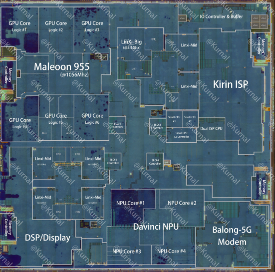 Mikroszkóp alatt a Huawei LogicFoldingja: ezt rejt a Kirin 9050 Pro 1 Mikroszkóp alatt a Huawei LogicFoldingja: ezt rejt a Kirin 9050 Pro