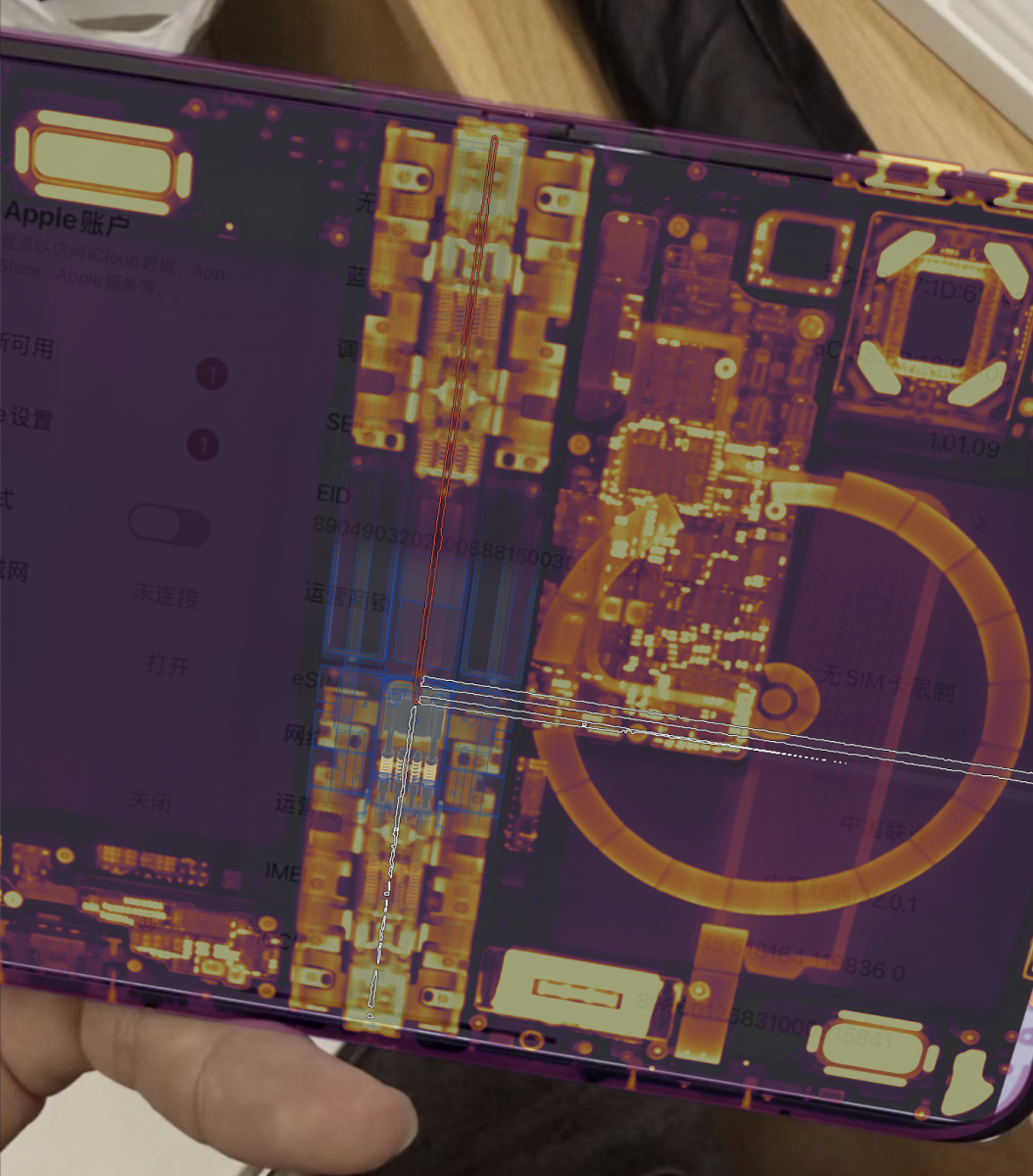 Az iFixit szerint a zsanér okozhatja az iPhone Duo hajlítható kijelzőjének repedéseit