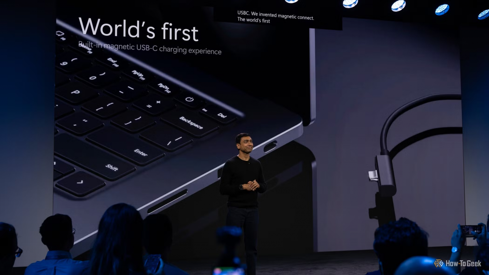 A Microsoft USB-C-be építi azt, amire az Apple MagSafe-je nem képes