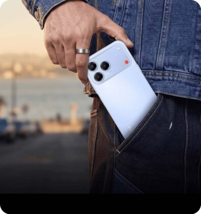 Nubia V90 Pro: iPhone 18 Pro Maxot idéző dizájn kék és bordó színekben