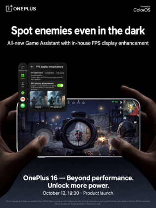 OnePlus 16: 185 fps-es játék, külön chipek és új Game Assistant