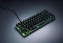 Razer Huntsman V3 Pro Mini 8KHz: 60%-os e-sport billentyűzet 8000 Hz-es pollinggal
