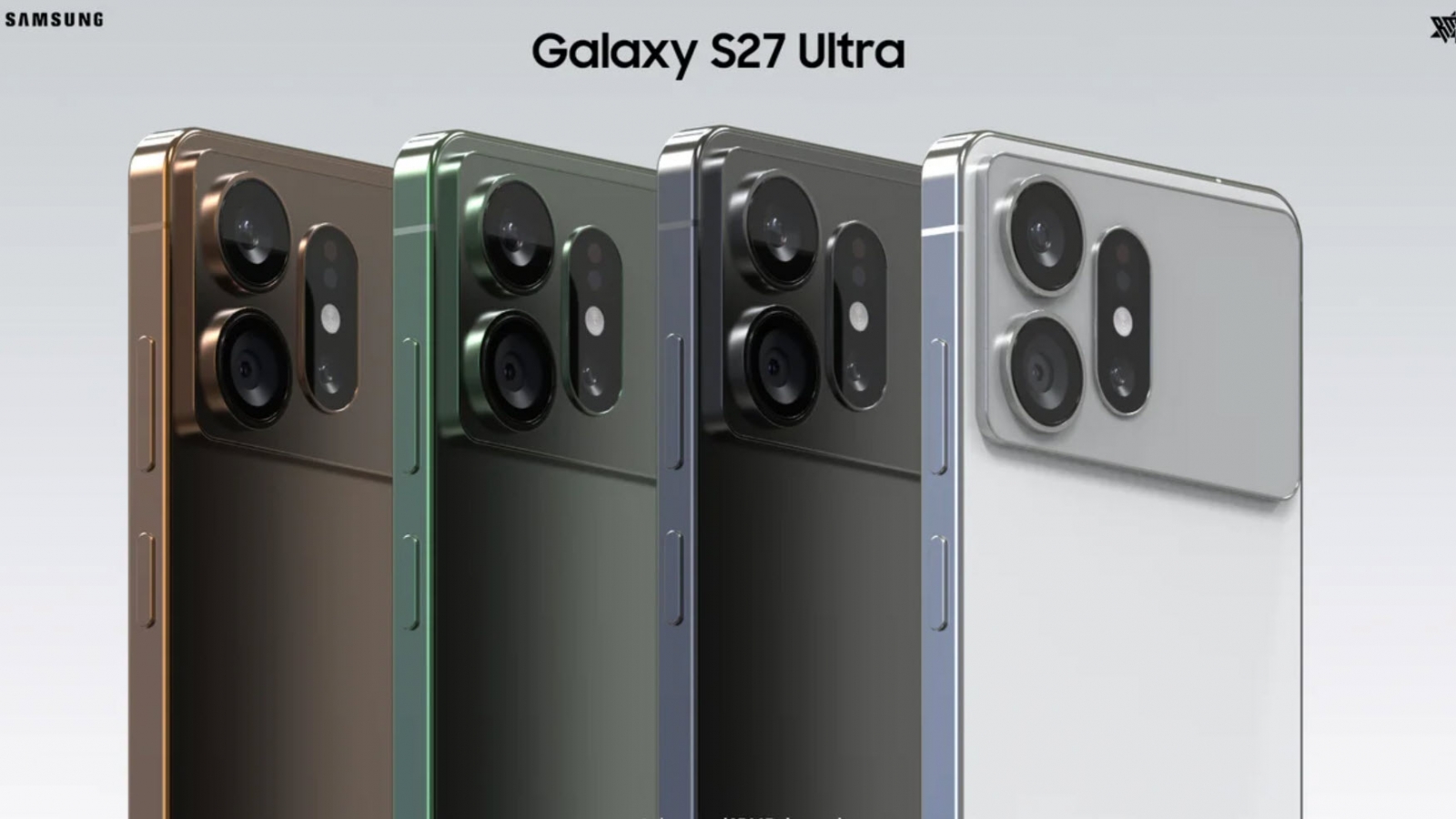 Látványos Galaxy S27 Ultra-koncepció: teljes szélességű kameramodullal