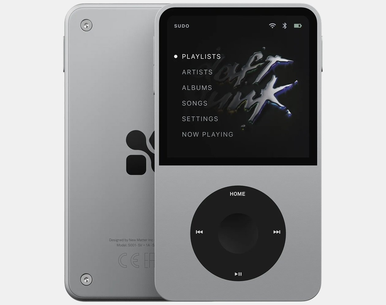 Sudo SP-01: iPod-hangulatú zenelejátszó fizikai görgővel és modern csatlakozókkal 1 Sudo SP-01: iPod-hangulatú zenelejátszó fizikai görgővel és modern csatlakozókkal