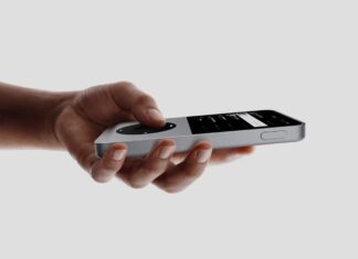 Sudo SP-01: iPod-hangulatú zenelejátszó fizikai görgővel és modern csatlakozókkal