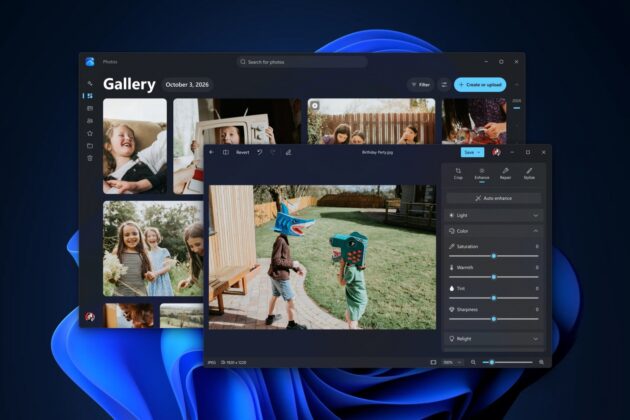 Alaposan megújul a Windows 11 Fotók appja: OneDrive- és iCloud-integráció, AI-szerkesztés, gyorsabb nézegető
